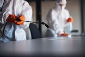 biohazard cleanup process